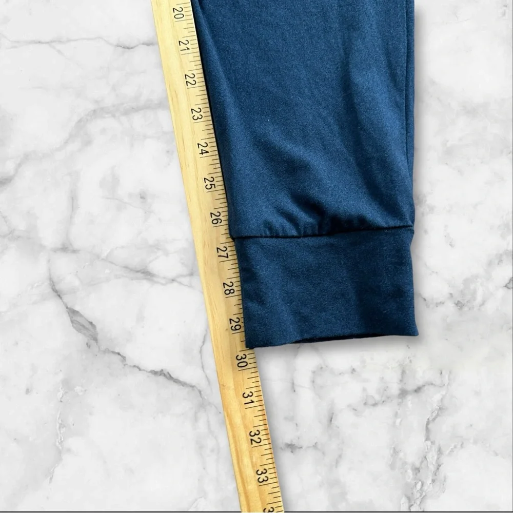 True Religion Men Jogger Pajama Pants Lightweight Lounge‎ Casual Sleep Med Blue